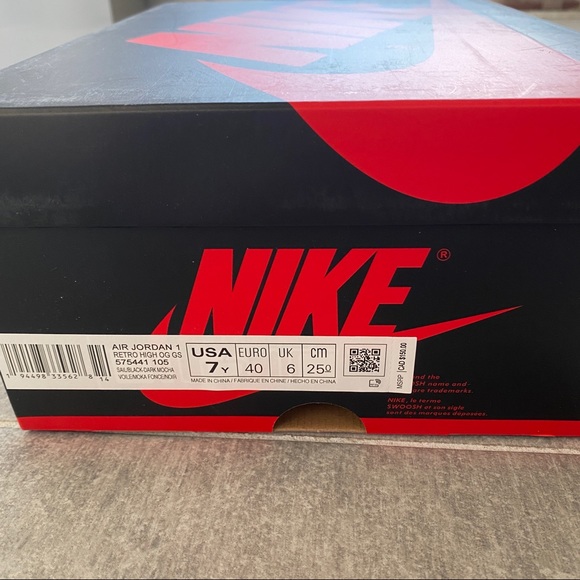 JORDAN RETRO 1 MOCHAS (GS) - Picture 2 of 3